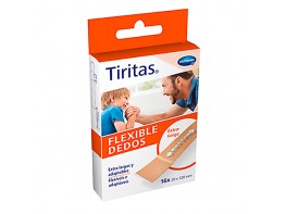 Imagen del producto Hartmann tiritas dedos extra larga 16u